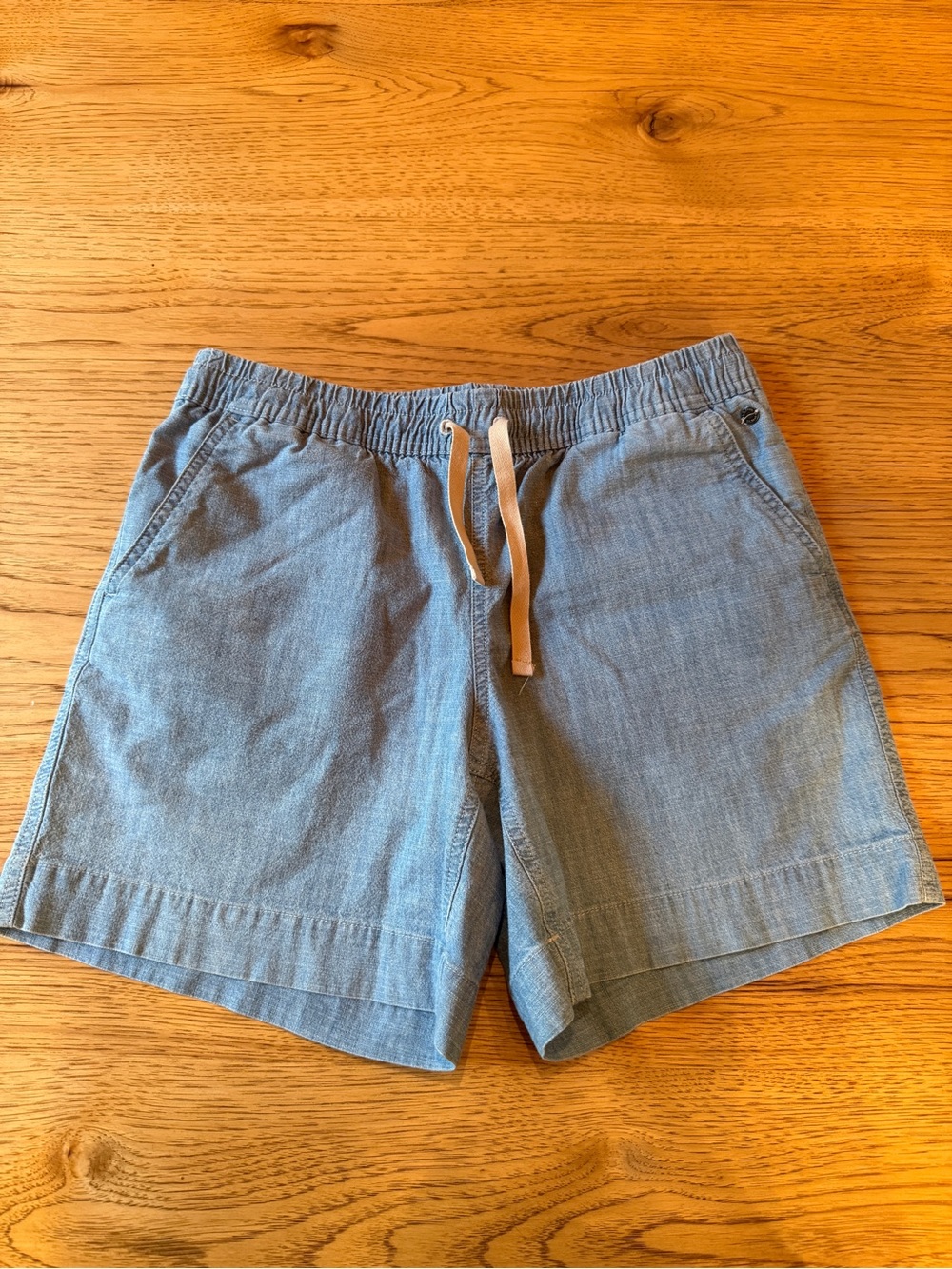L.L.Bean Women's Lakewashed Dock Shorts Chambray